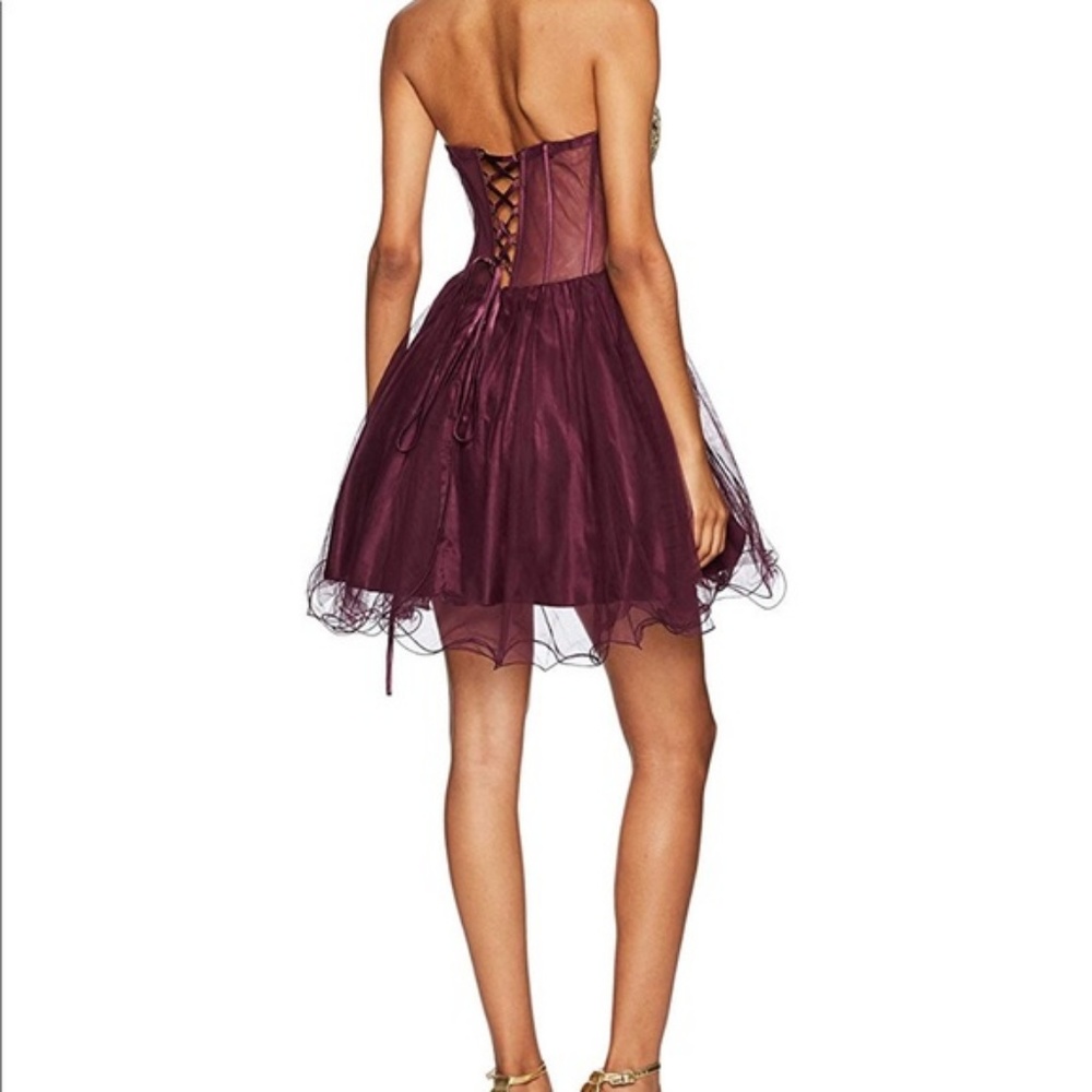 Blondie Nites Strapless Fit & Flare Tulle Dress - Picture 2 of 8